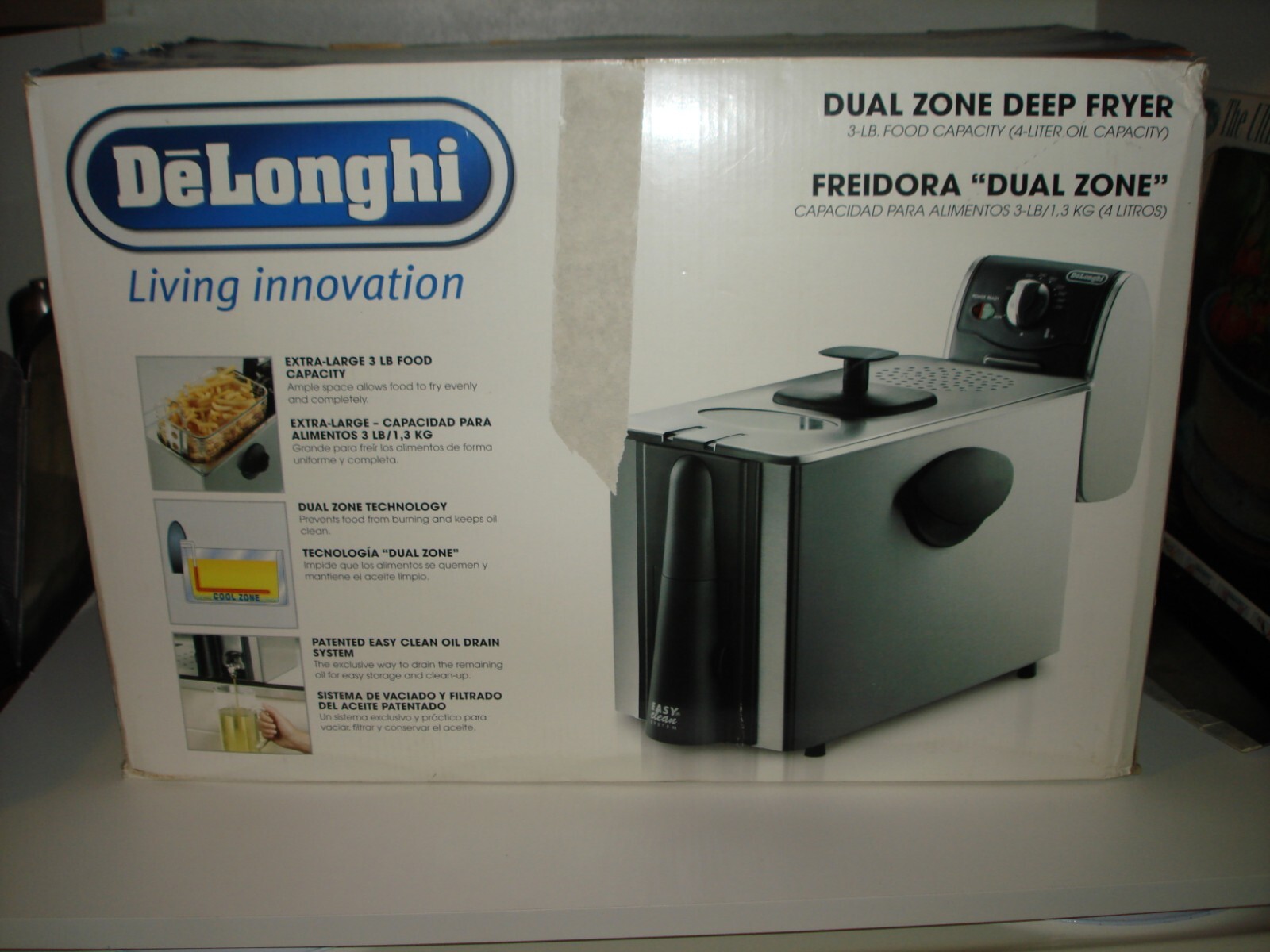 DeLonghi デロンギ フライヤー D14522DZ Delonghi Deep Fryer - D14522DZ - YouTube