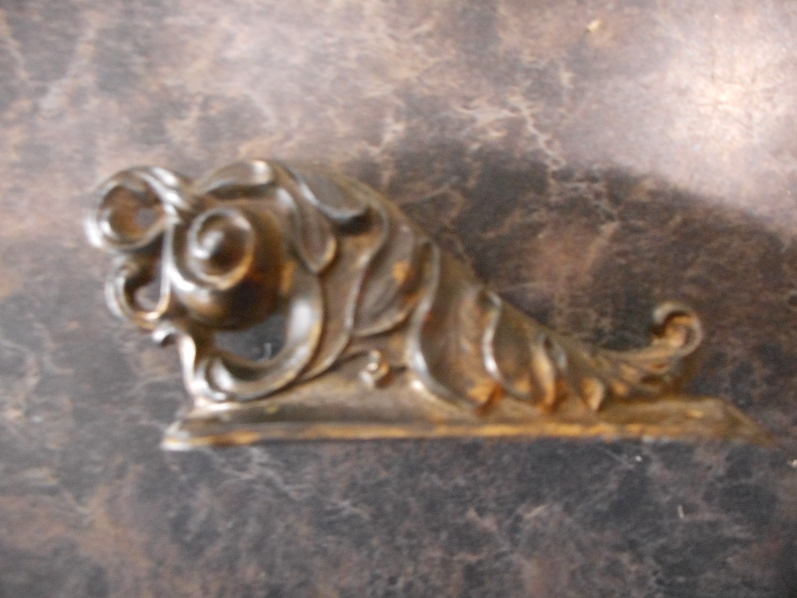 Ornate Hardware Handle Antique Rusty Farmhouse for restoration Furniture Cabinet