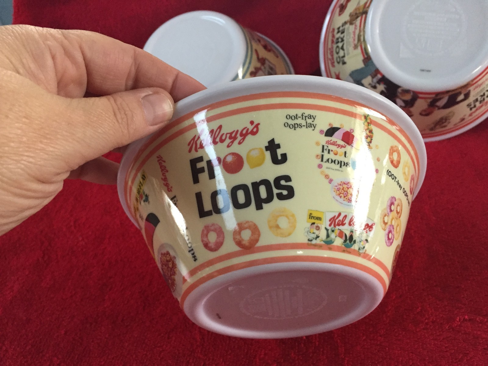 5 Vintage Kellogg's Collectible Bowls Different Designs Tony Sam Neat Designs