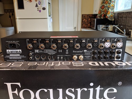 Focusrite Liquid Saffire 56 Digital Recording Interface + Vantec Firewire Card