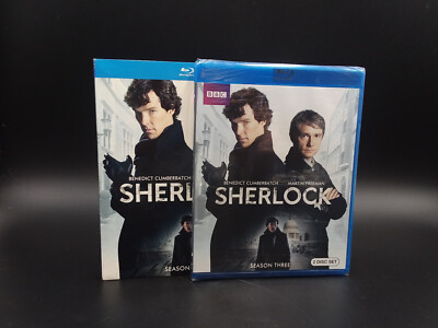 Sherlock complete season three 2010-2017 TV series Blu-ray Benedict Cumberbatch