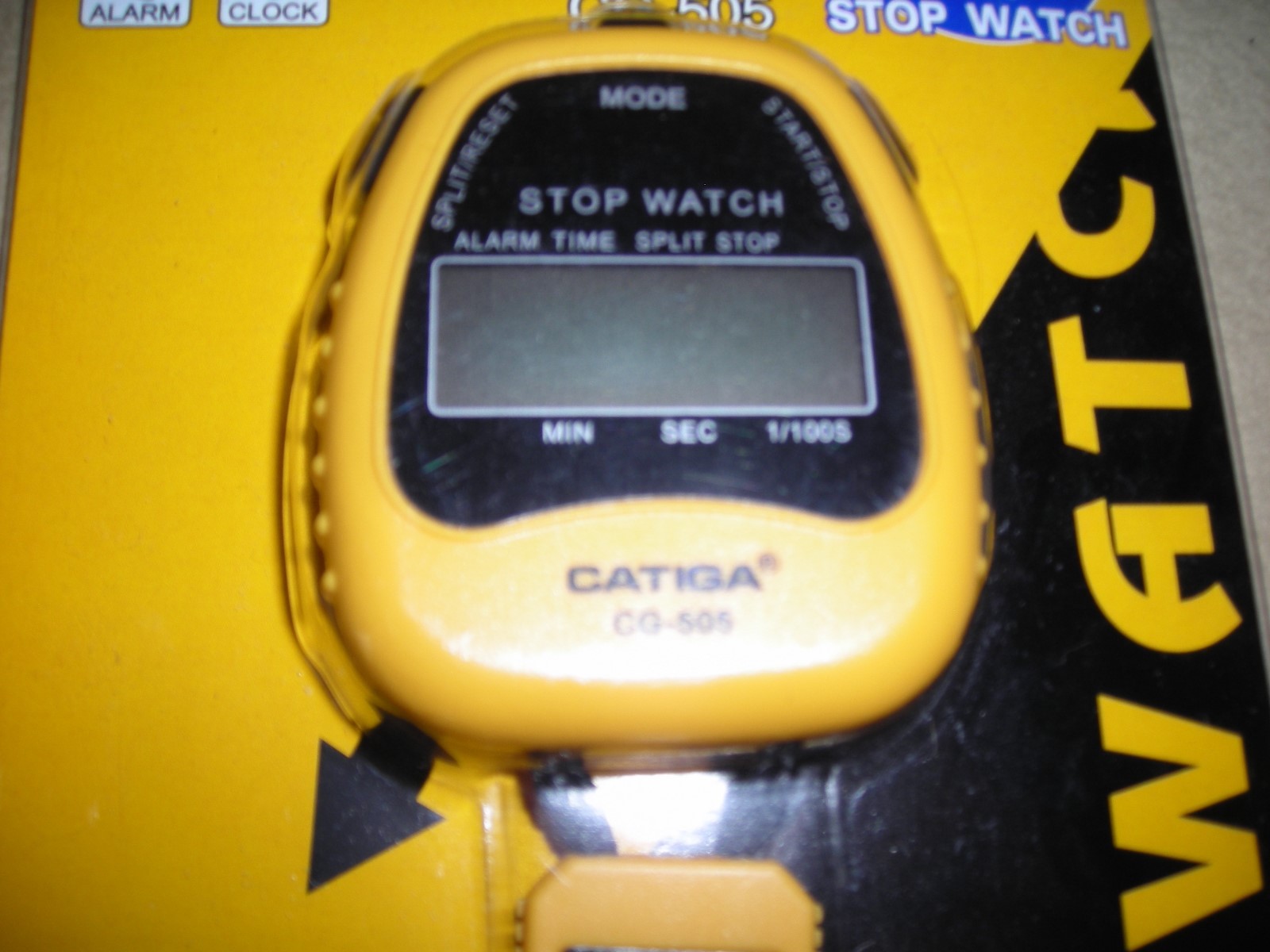 Catiga Electronic Stopwatch, new still in original package, ex condition never o