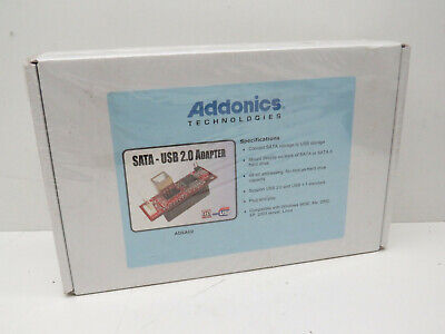 Addonics Technologies ADSAU2 SATA - USB 2.0 Converter, Serial ATA to IDE/ATAPI