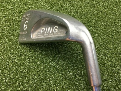 PING Karsten I 6 Iron Black Dot 32* / RH / ~37'' Stiff Graphite / gw2485