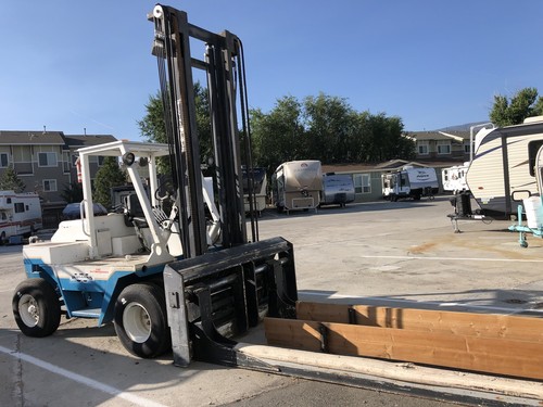 Wiggins Marina Bull Boat Forklift, Yard, Transport, Marine Equipment , Lift,