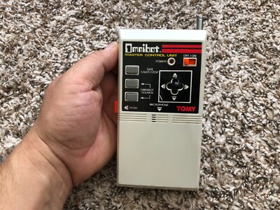 1984 Tomy Omnibot 5402 Robot Master Control Unit Tested (Powers On)