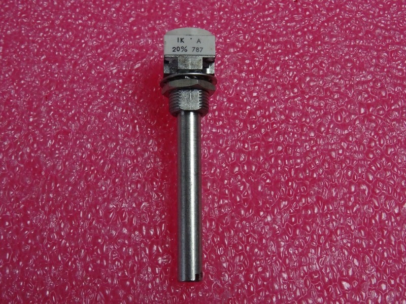 1 Potentiometre Cermet P11vy 1k Ohms Loi:A Lin 1w Axe MÃ©Tal Long 40mm En 6mm