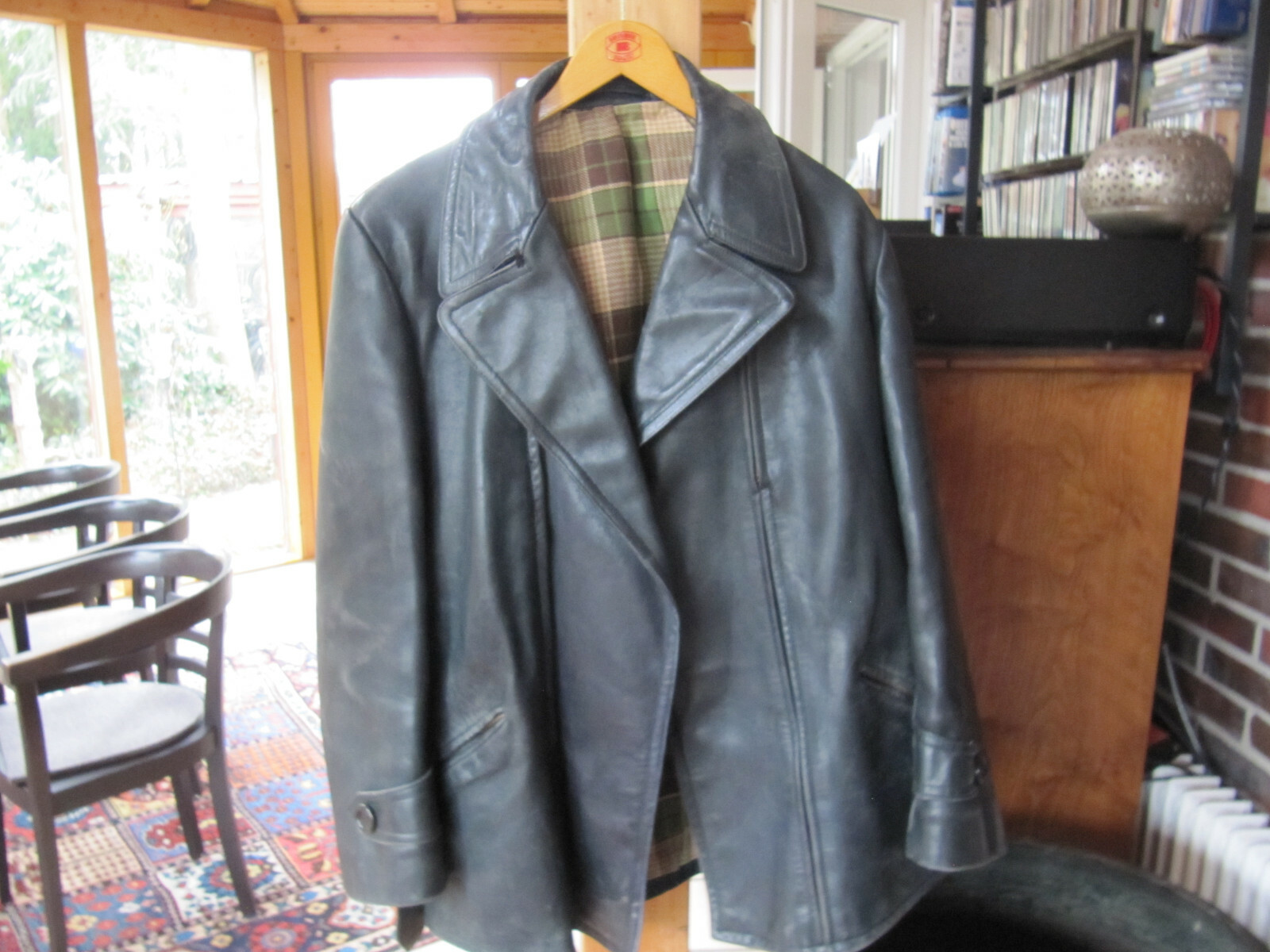 Vintage Herren Lederjacke