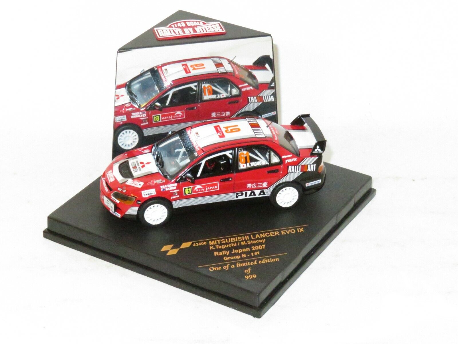 IXO-MODELS RAM453 Mitsubishi Lancer EVO X #56 Rally Japan
