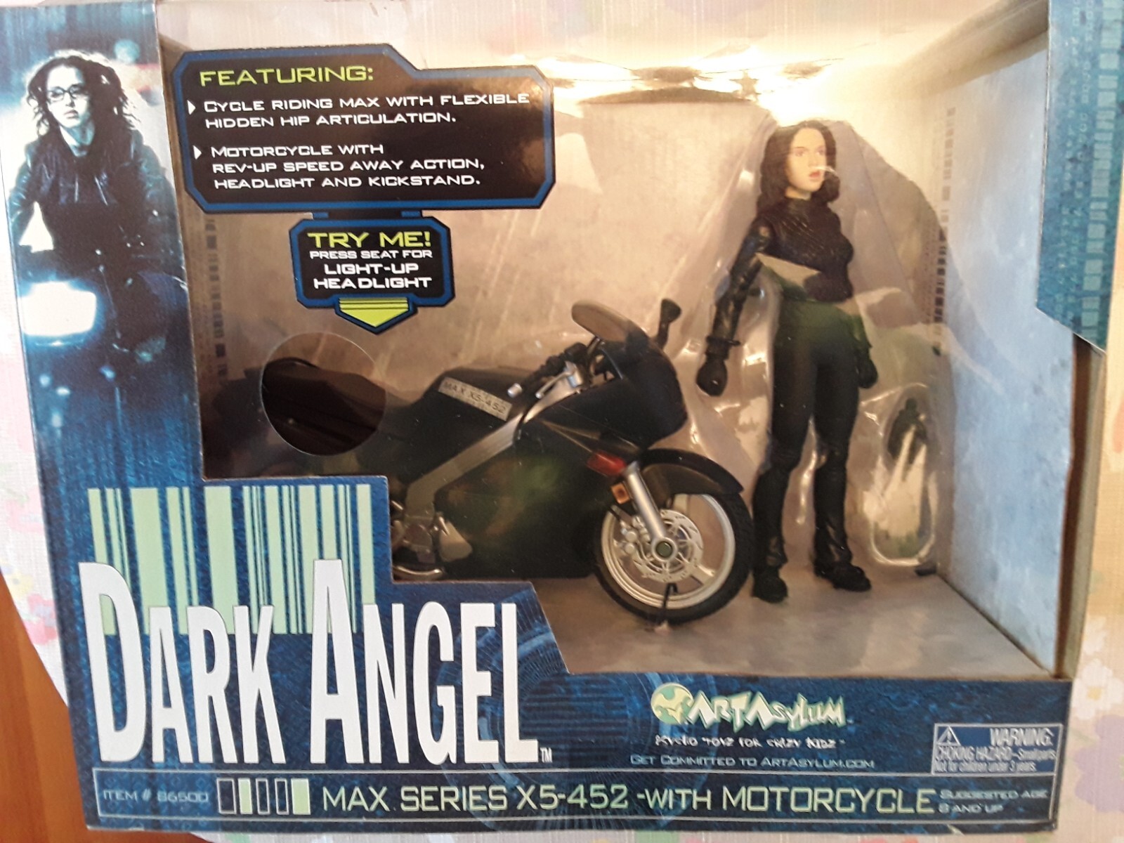 DARK ANGEL MAX SERIES X5-452 フィギュア Dark Angel Series X5-452 Max JESSICA ALBA Action Figure 2002