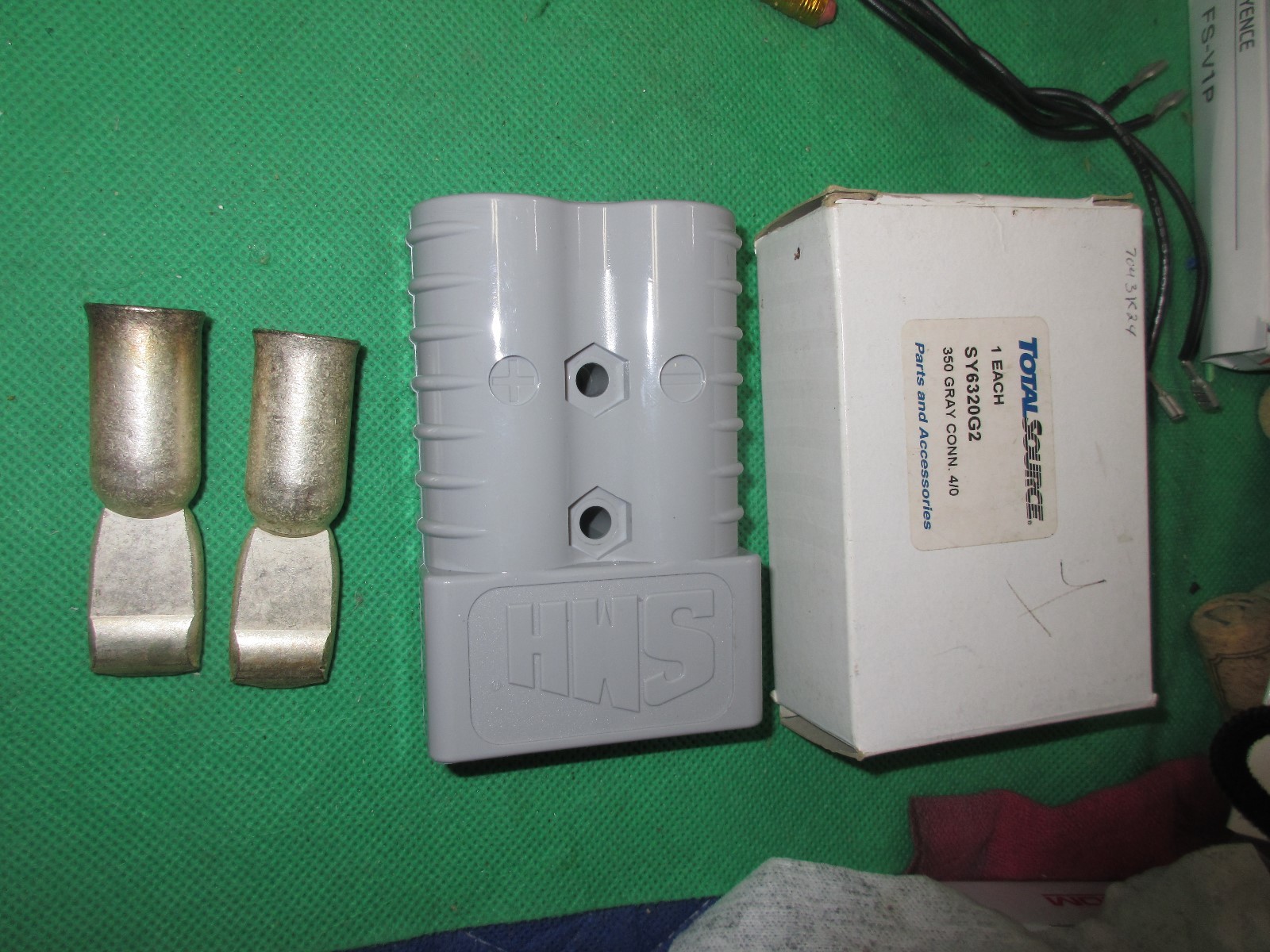 TOTAL SOURCE SY6320G2 CONNECTOR KIT 350 GREY 4/0 | eBay