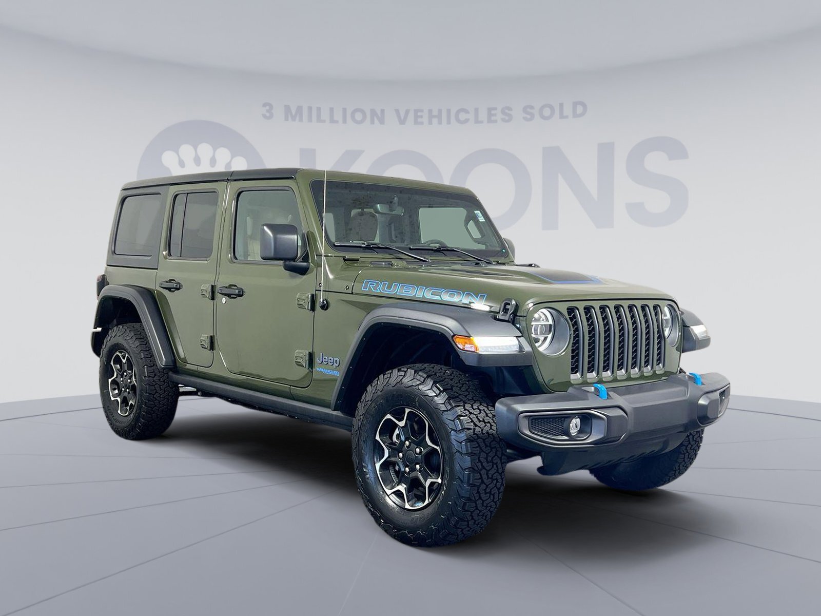 2022 Jeep Wrangler 4xe Unlimited Rubicon 422 Miles Sarge Green