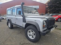 2005 Land Rover Defender Silver LE County Station Wagon Td5 ESTATE DIESEL Manual