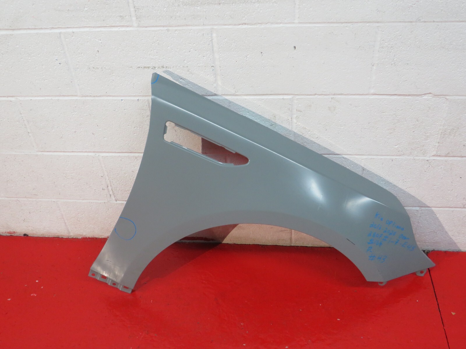 2016 2020 KIA OPTIMA RIGHT SIDE FRONT FENDER OEM