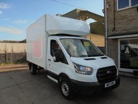 2021(71) FORD TRANSIT 350 L3 LUTON BOX, 2.0TDCi 130PS EURO 6, 500KG T/LIFT, A/C