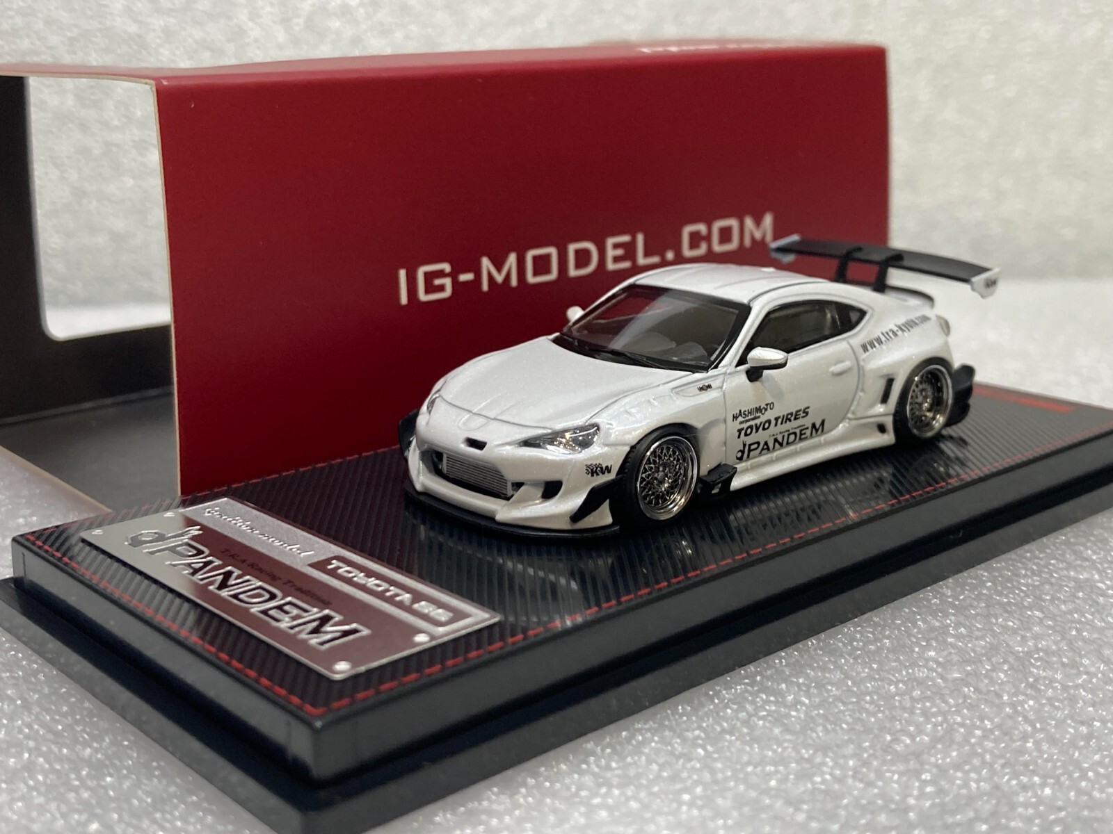 【開封品】1/64 IG パンデム 86 IG1752 1/64 PANDEM TOYOTA 86 V3 Orange Metallic | LINE UP