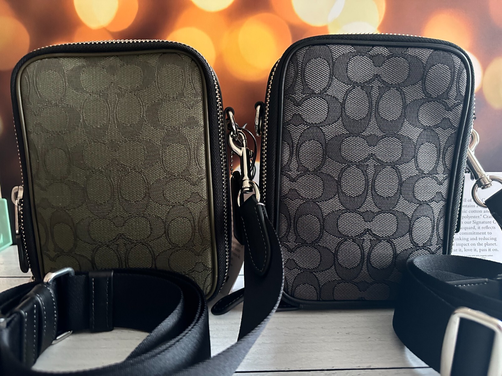 COACH☆STANTON CROSSBODY IN SIGNATURE CANVAS WITH PATCHES COACH® Outlet | Stanton Crossbody In Signature Camo Print