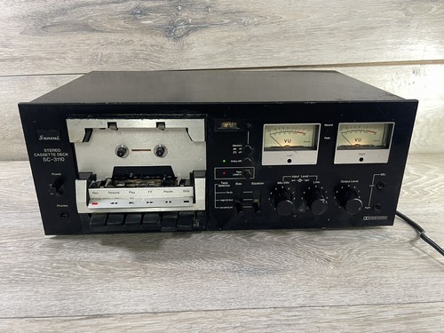 Vintage Sansui SC-3110 Stereo Cassette Deck - New