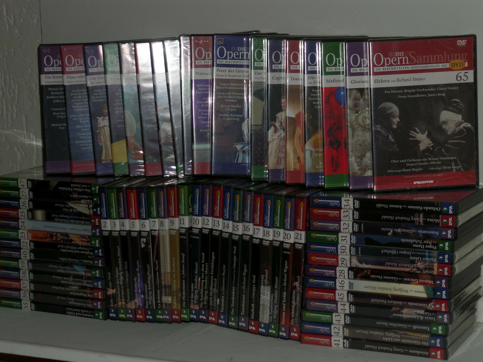 DeAgostini Die Opern Sammlung DVD-Collection zum Aussuchen 1-65 Oper 