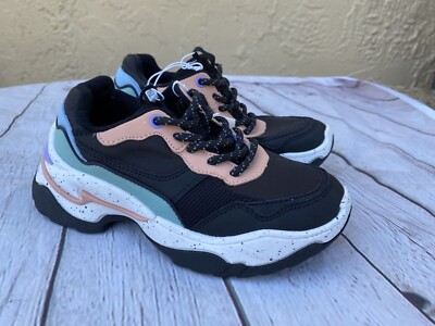 New Zara Kids Girl Multicolor Contrasting Sneakers Lace Up Size Usa 12 K7bのebay公認海外通販 セカイモン