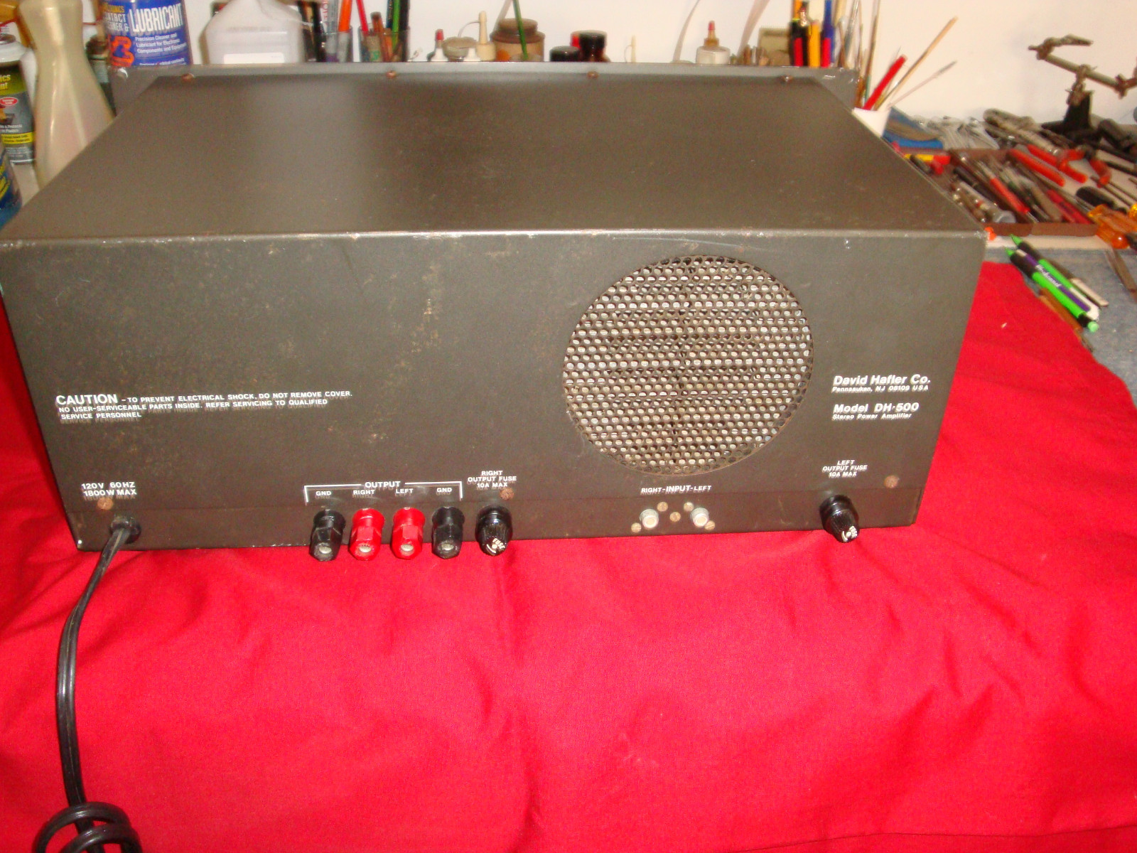 HAFLER Five Hundred DH-500 Stereo Amplifier -Works