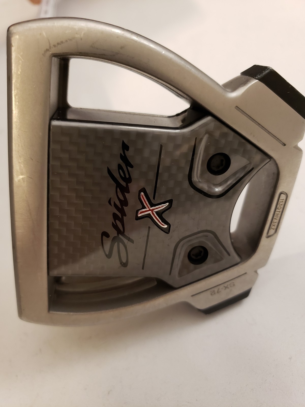 Used TaylorMade Spider X SX-72 Putter - 34" - SuperStroke - 