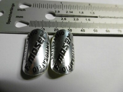 F. MOSER Frame Protector Decals (against casing scratch) 2 Pieces NOS