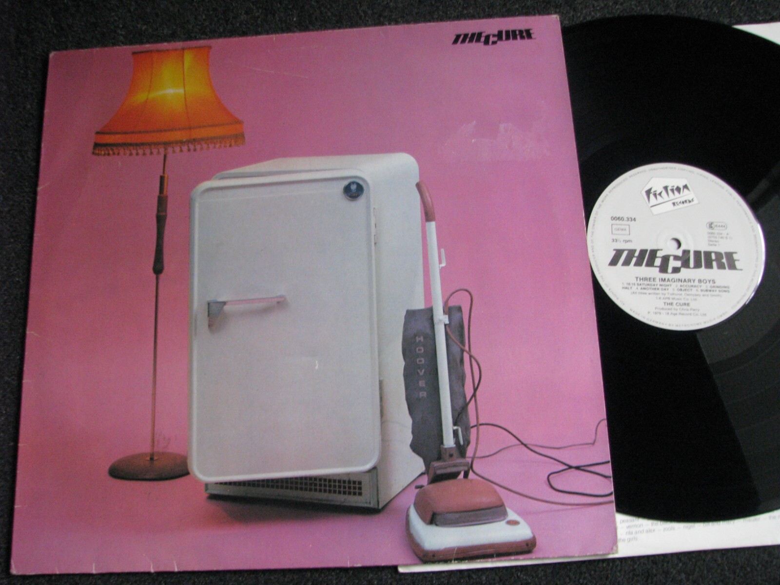 The Cure Three Imaginary Boys レコード THE CURE Three Imaginary Boys 1979 Lp debut first 1st