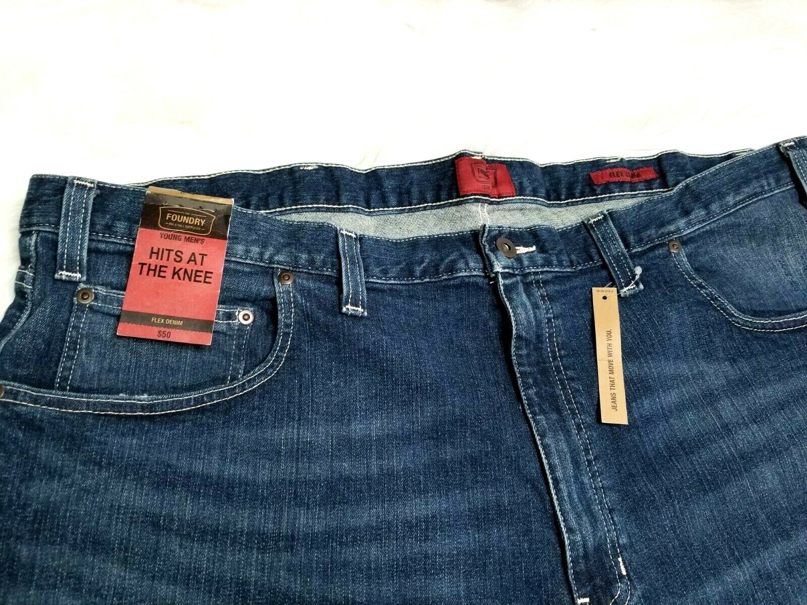 Джинсы Foundry Sz. 48 Young Men s Flex 