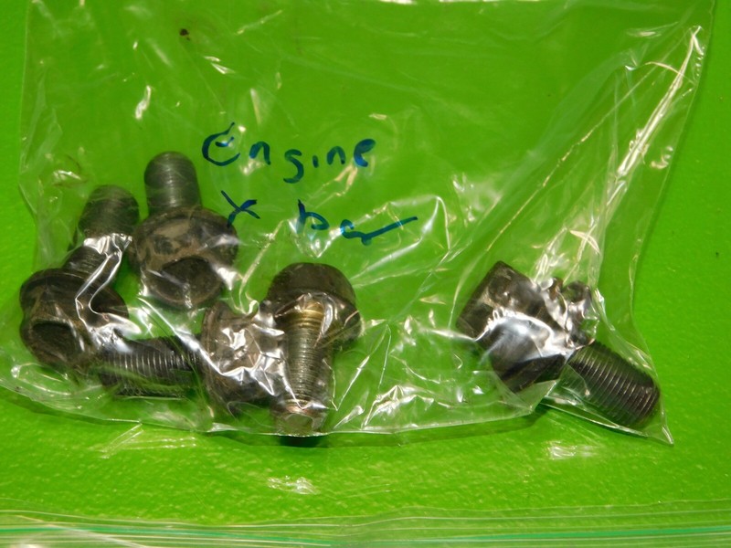 90-93 Integra OEM engine cradle crossbar mount bolts SET B18