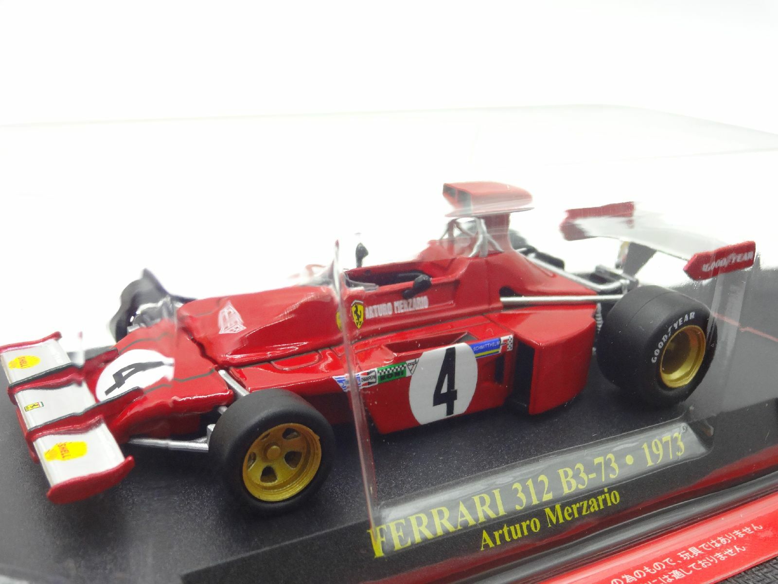 特価 SMTS (1/43) フェラーリ 312B Ferrari Collection F1 312 B3-73 Arturo 1/43 Scale Box Mini