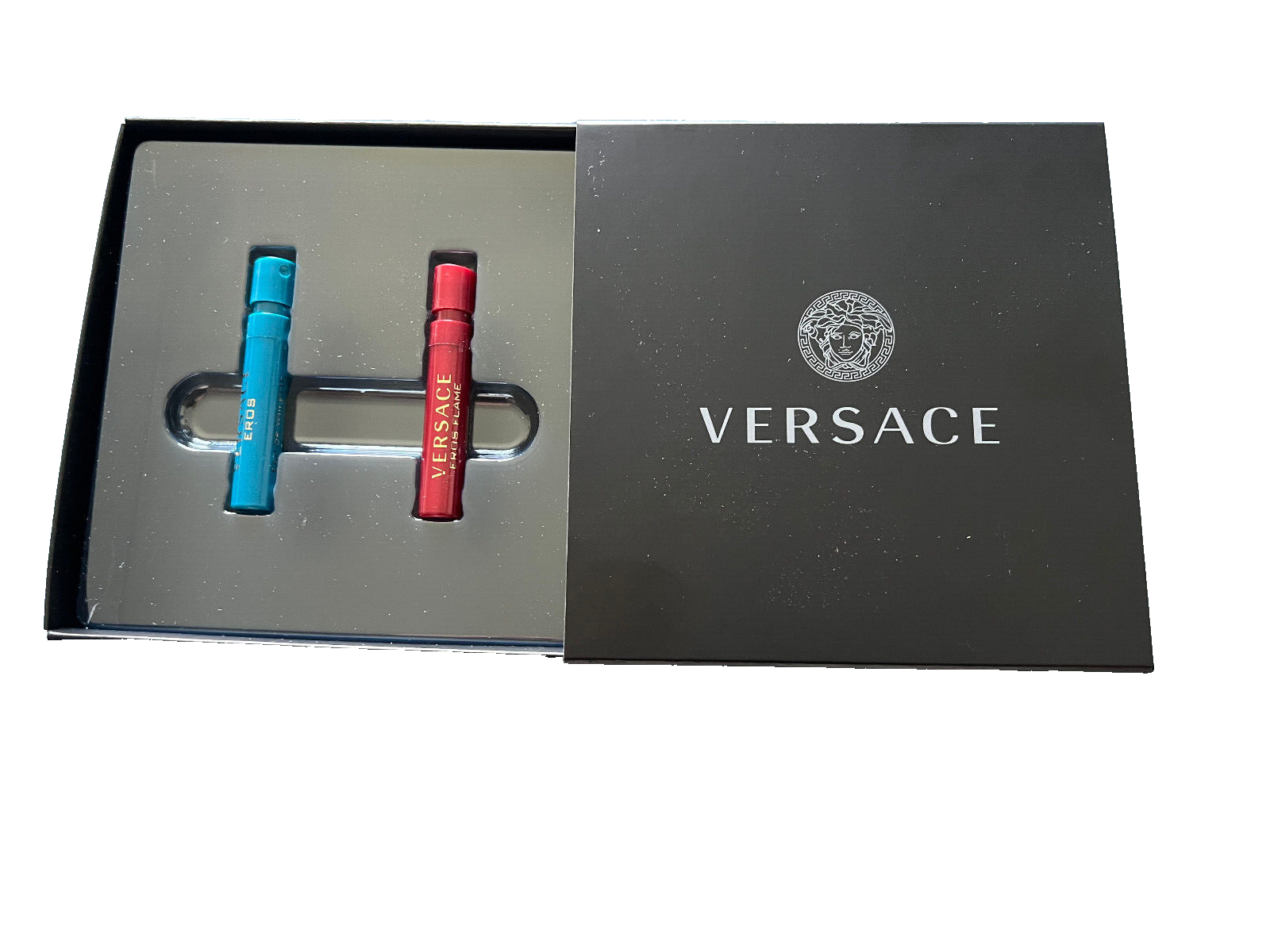 VERSACE Eros & Eros Flame 30mLセット Amazon.com : Versace