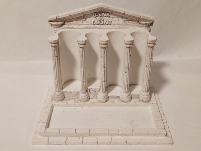 Vintage Avon Gift Collection - Bank-A-Count Resin Coin Holder Organizer - No Box