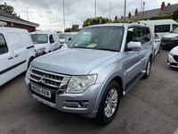 2017 MITSUBISHI SHOGUN 3.2 DI-DC 187 SG3 AUTO 4WD LWB SILVER 5 DOOR SUV 4X4