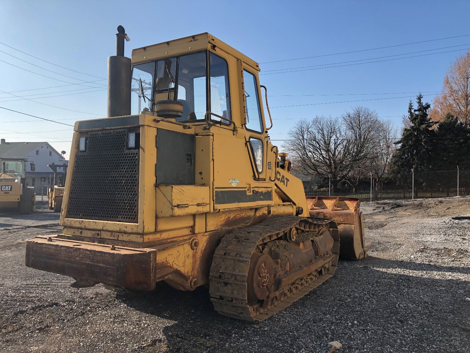 1989 CAT 963 CAB HEAT
