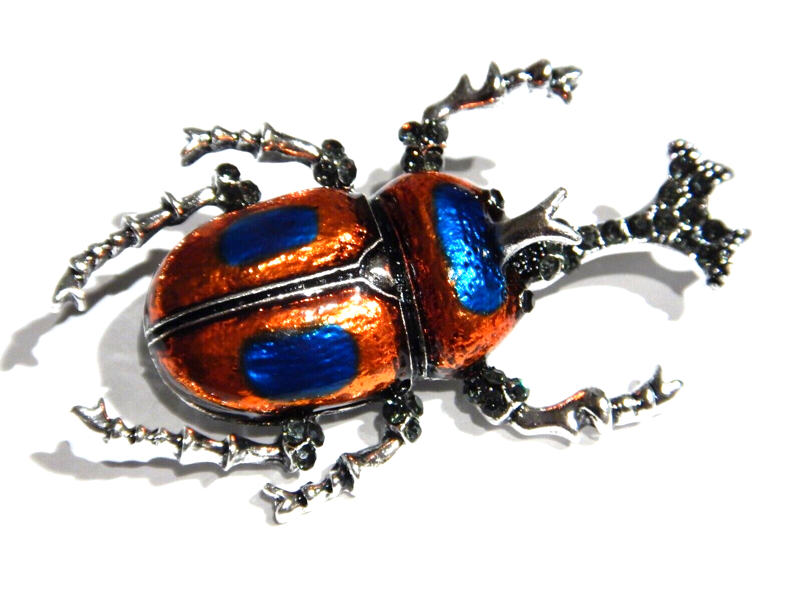 Scarab beetle brooch discount