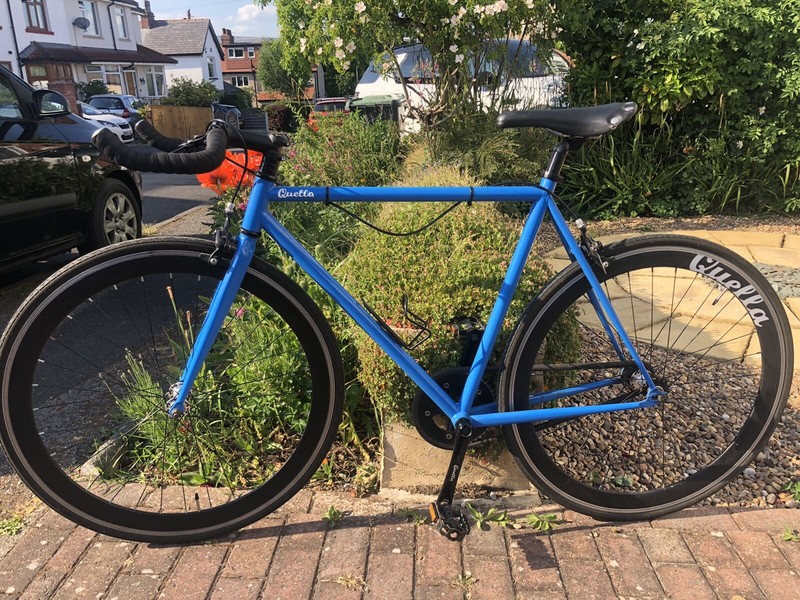 blue fixie