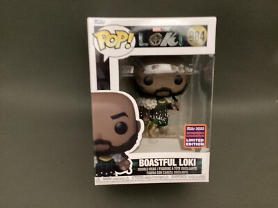 Boastful Loki Funko Pop #984 WonderCon Shared Exclusive
