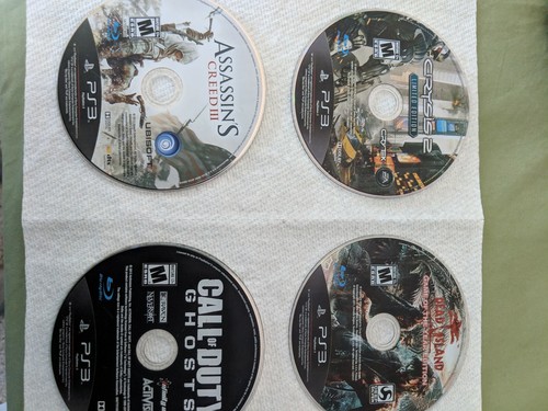 PS3 Console and Game Lot