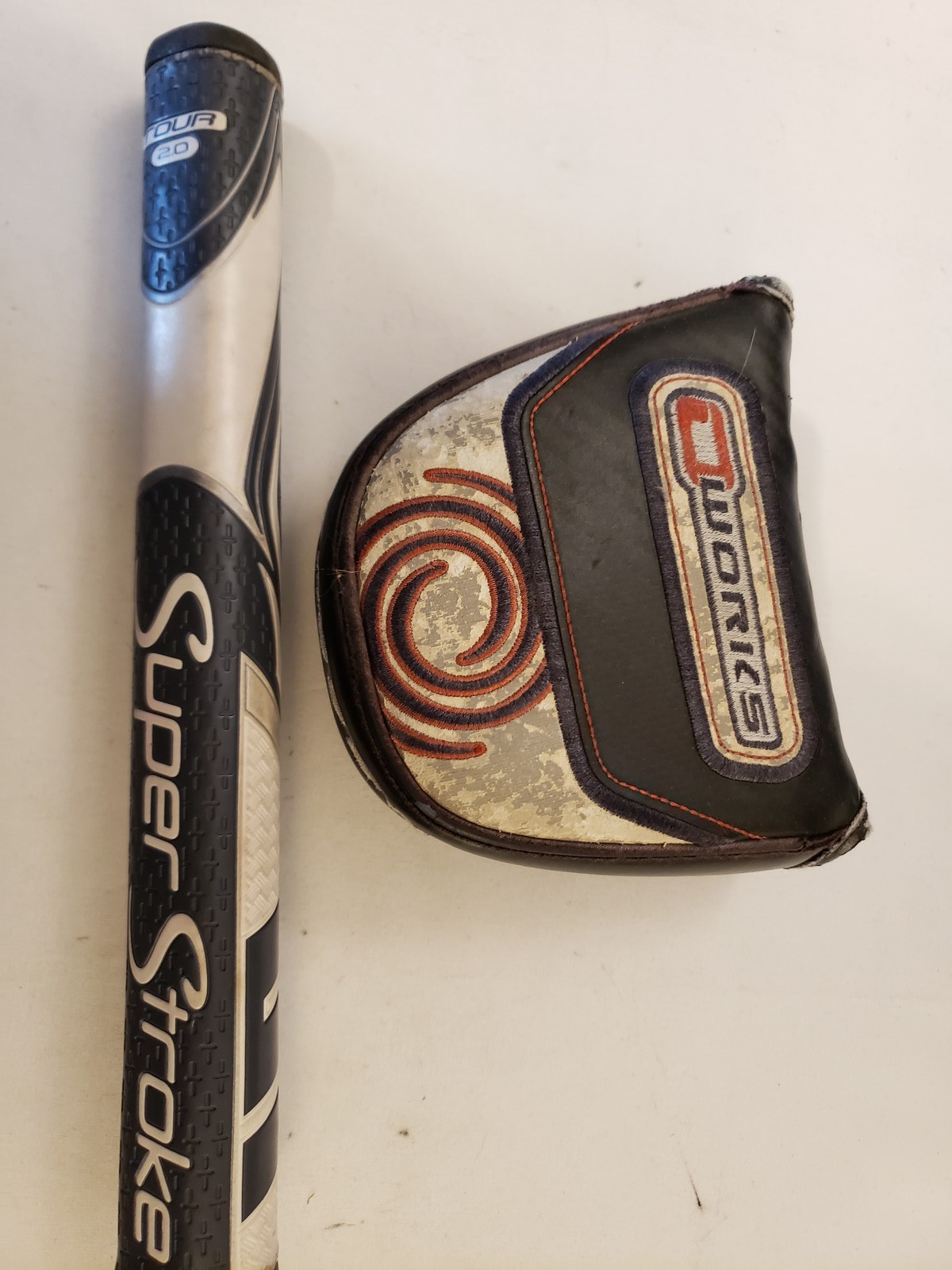 Used - Odyssey O Works 2-Ball Black Putter - 34" - SuperStroke - RH