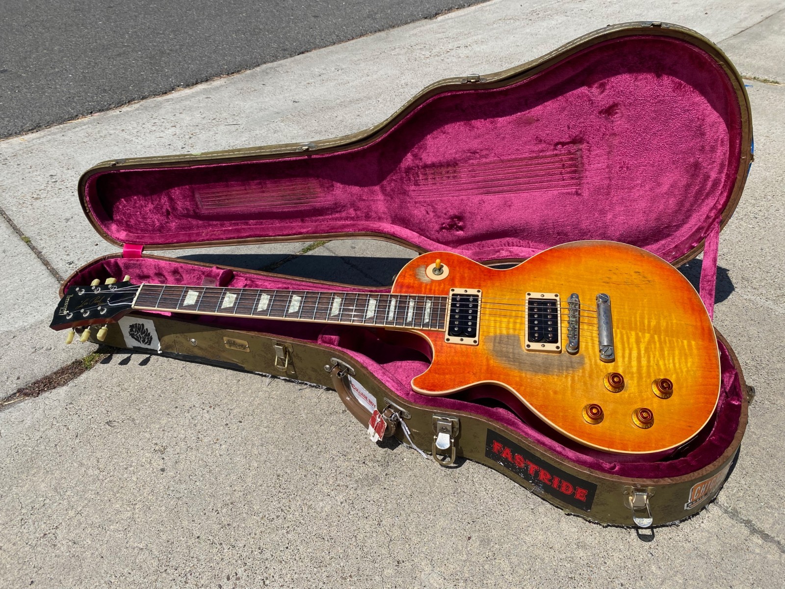 ギター HardAged & Relic LesPaul Standard Type Gibson Les Paul Standard '60s Figured Top Electric Guitar