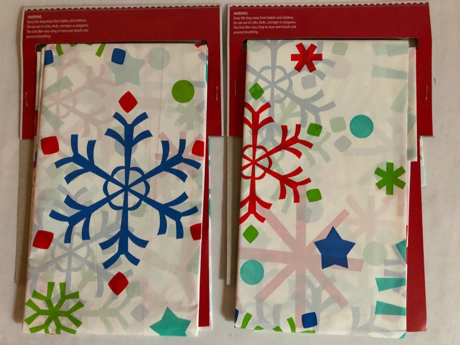 2 Holiday Christmas Giant Gift Bags 36