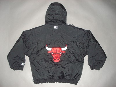 chicago bulls starter jacket 90s