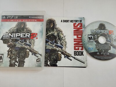 Sniper 2 Ghost Warrior Sony PlayStation 3 PS3 Black Label  Complete w/ Manual