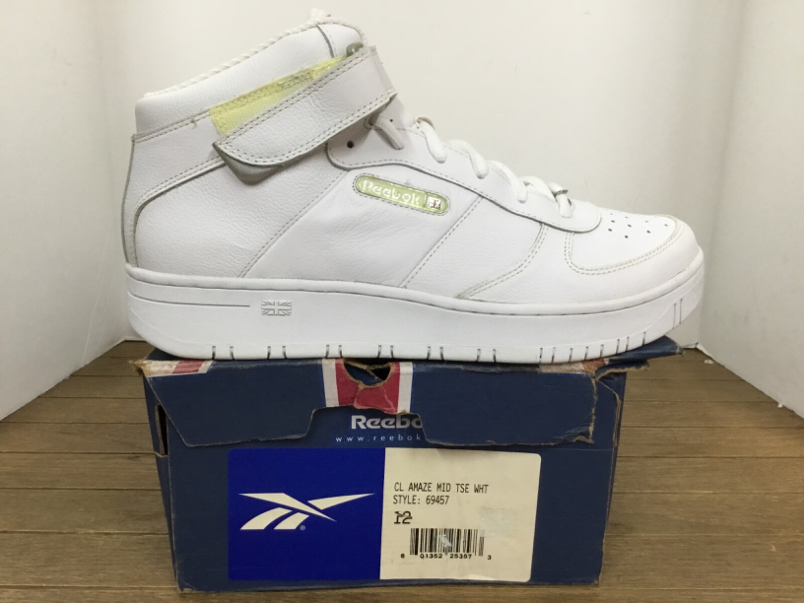 Reebok CL Amaze Mid TSE Mens sneaker # 4-69457 white