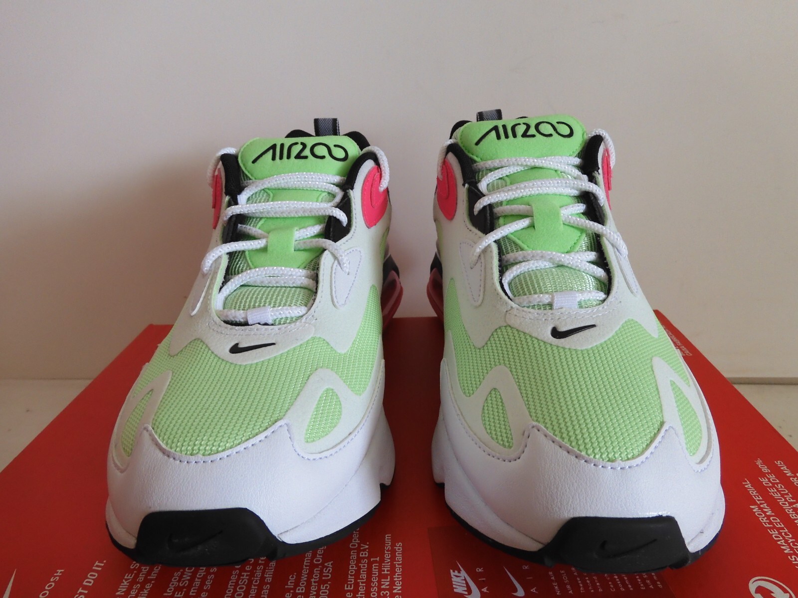 pink and green air max 200