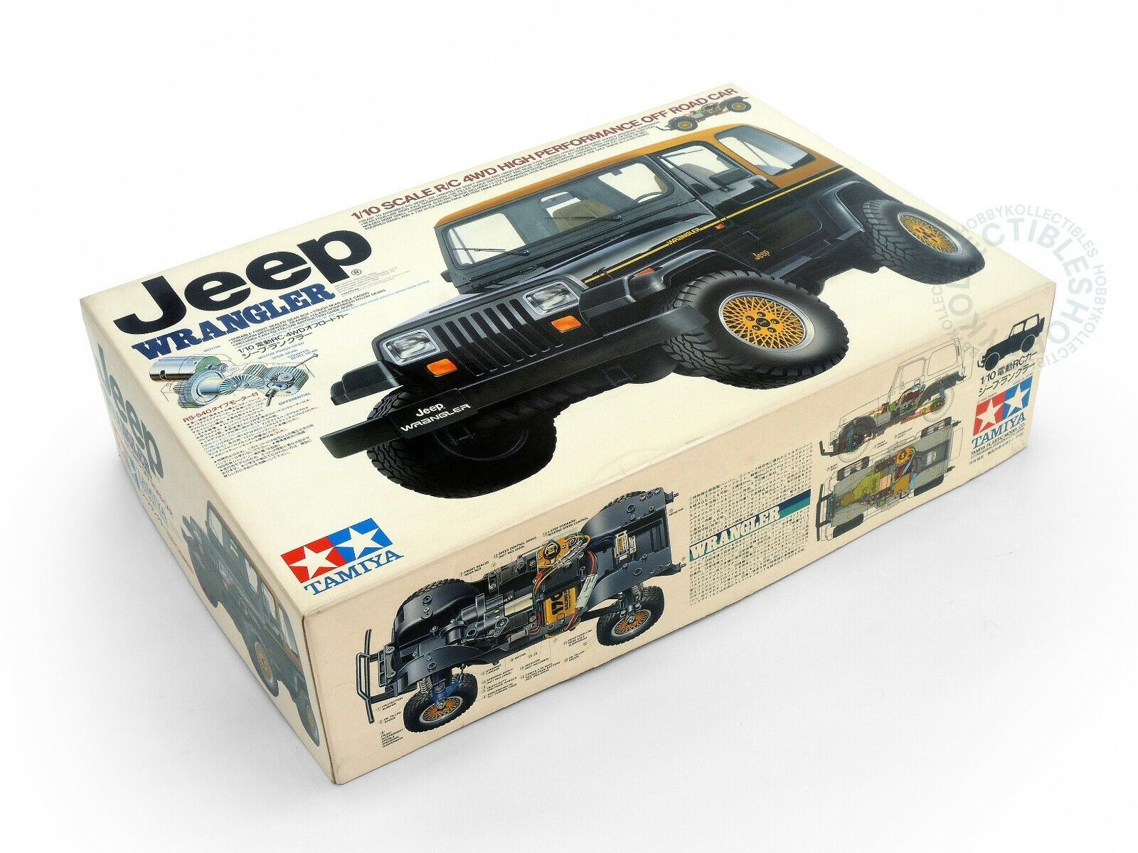 Tamiya Vintage 1/10 RC Jeep Wrangler #58141 CC-01 Chassis R Tamiya Vintage 1/10 RC Jeep Wrangler #58141 CC-01 Chassis R