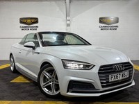 2017 Audi A5 Cabriolet 2.0 TDI S line S Tronic Euro 6 (s/s) 2dr CONVERTIBLE Dies