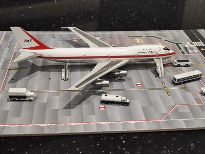 HX 1:400 Boeing B747-100 painted N7470 alloy aircraft model HX 1:400 Boeing B747-100 painted N7470 alloy aircraft model