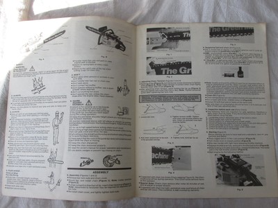 The Green Machine Assembly & Operating Manual 7200 - 7400 Chain saws